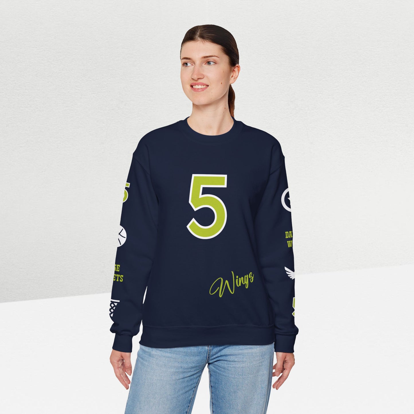 Wings #5 - Paige Bueckers Graphic Sweatshirt