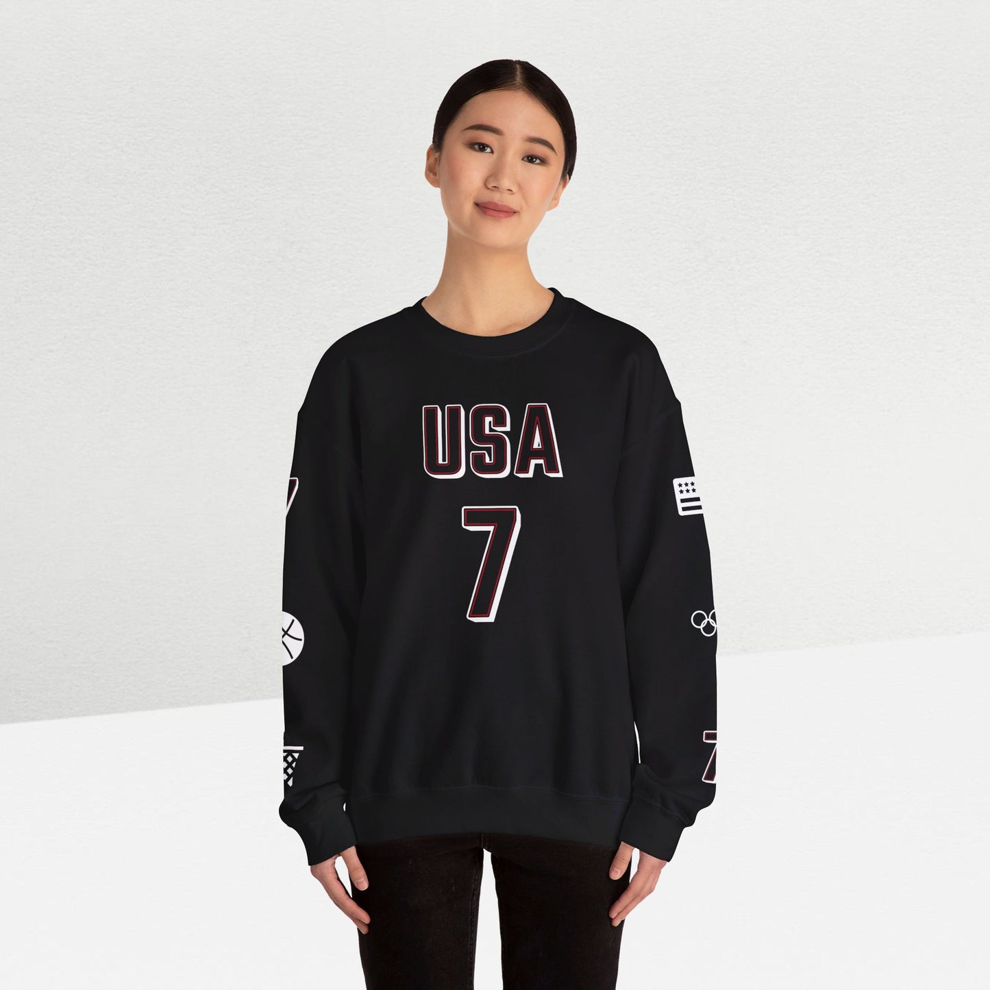 Team USA #7 - Kevin Durant Graphic Sweatshirt