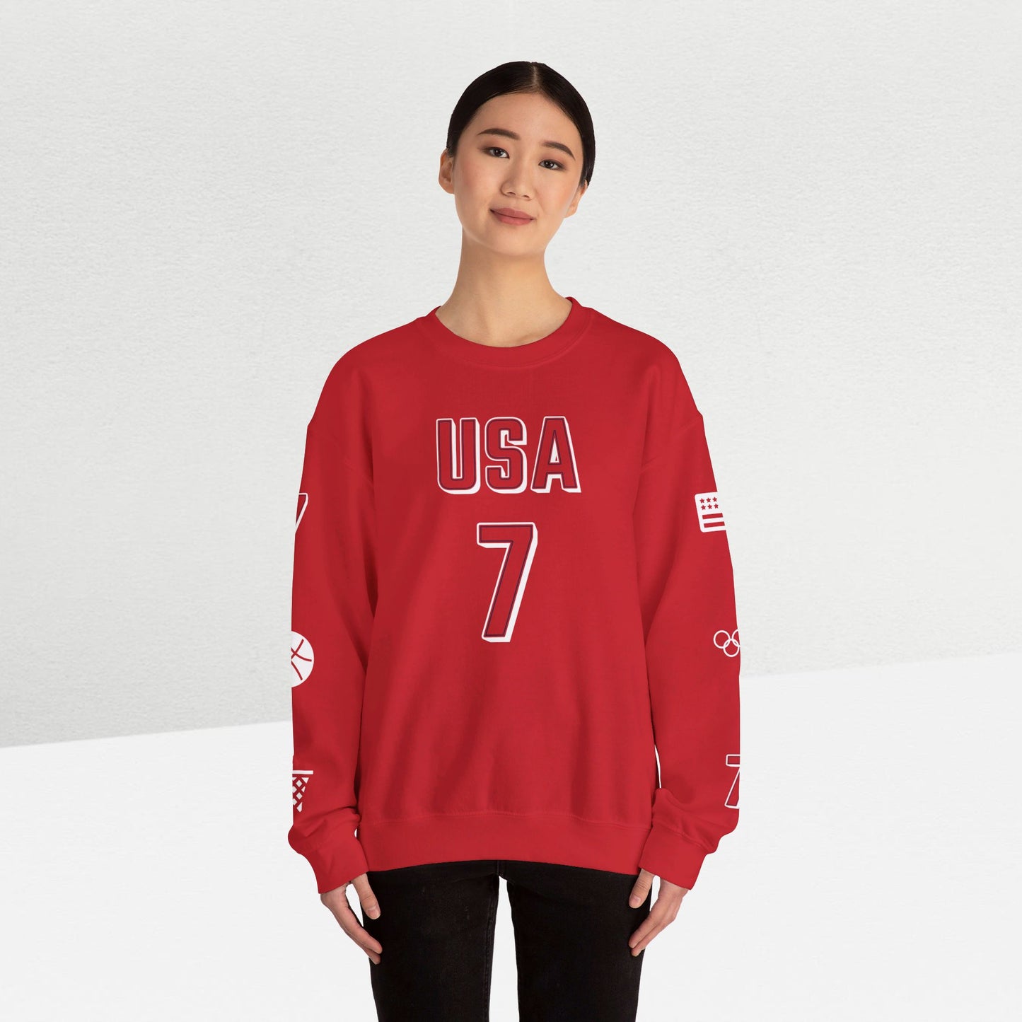 Team USA #7 - Kevin Durant Graphic Sweatshirt