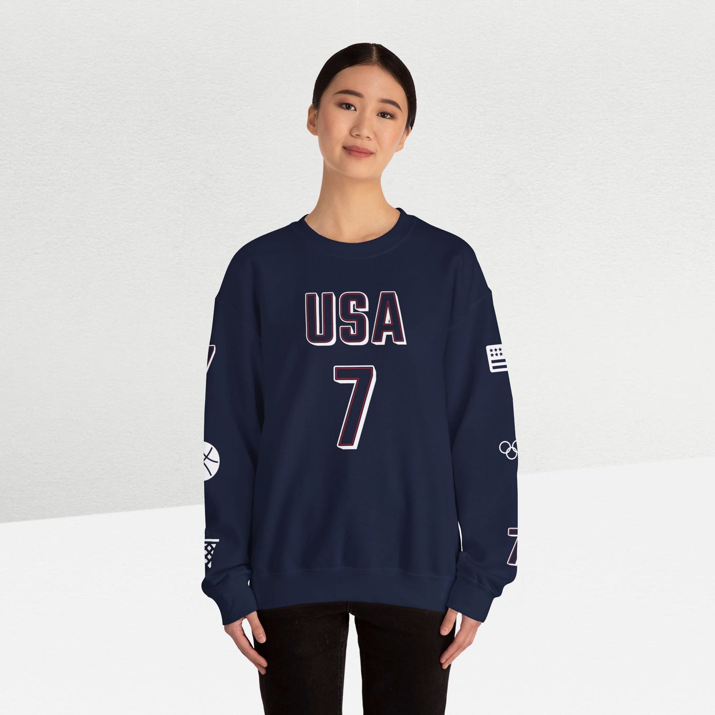 Team USA #7 - Kevin Durant Graphic Sweatshirt