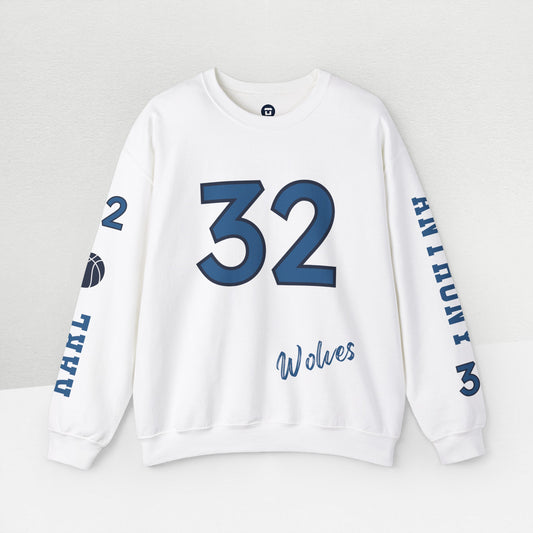 Wolves #32 - Karl-Anthony Towns Graphic Sweatshirt