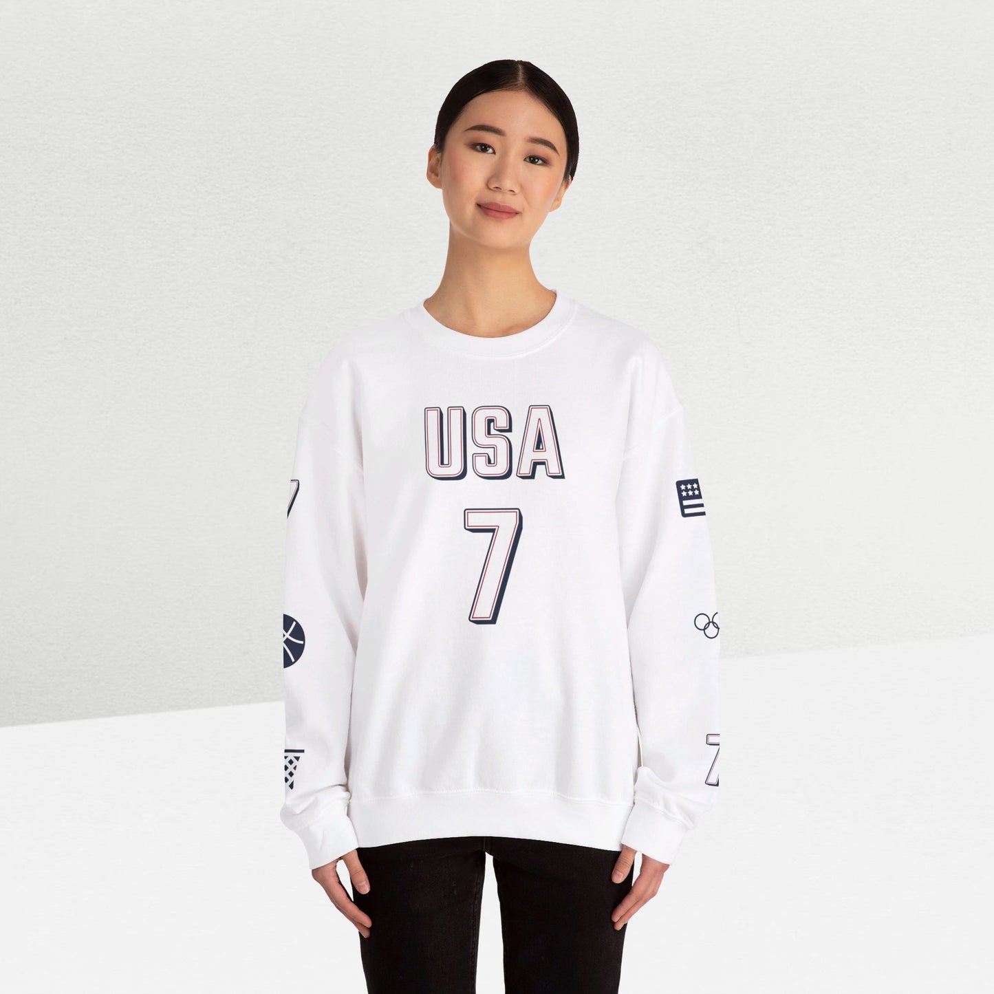 Team USA #7 - Kevin Durant Graphic Sweatshirt