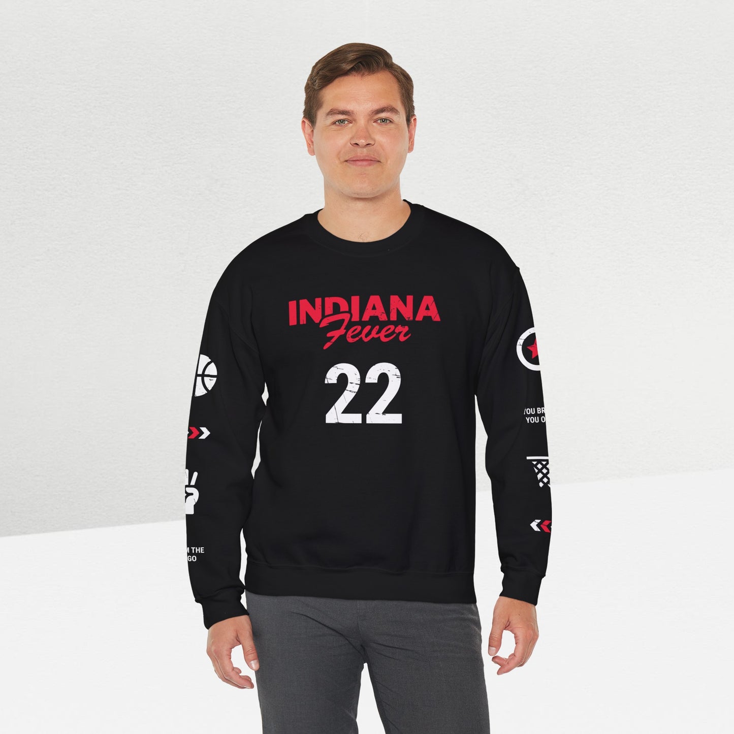 Indiana Fever #22 - Caitlin Clark Graphic Sweatshirt